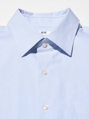 UNIQLO Super Non-Iron Slim Fit dress shirt Mens M - Asian Fit